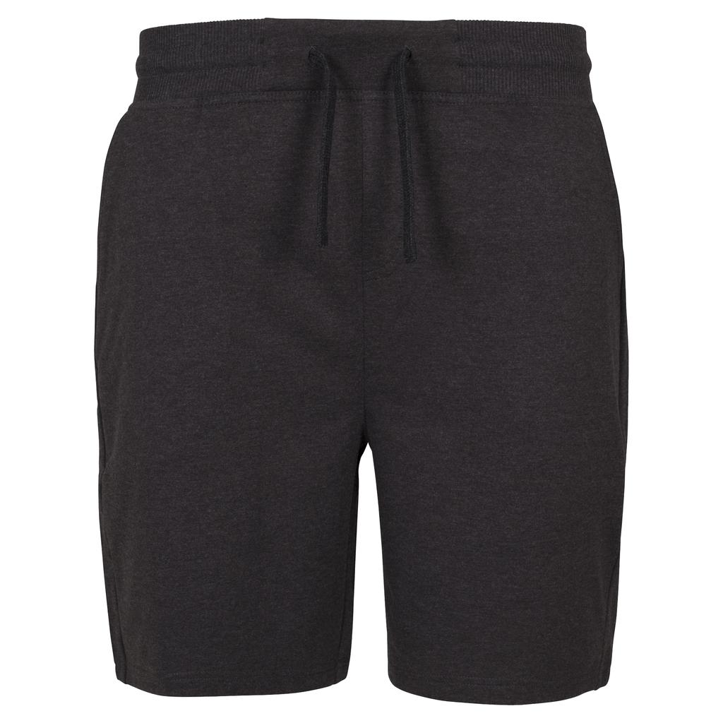 Build Your Brand Unisex Adult Terry Heather Oversized Shorts