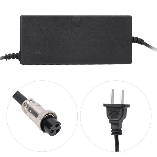 Chargeur de batterie universel Portable en plastique 67.2V 3A, pour Scooter électrique et vélo, prise US 100-240V