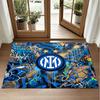 Borussia Dortmund Design Crystal Velvet Rug Soft Decorative Mat for Bedroom Entrance