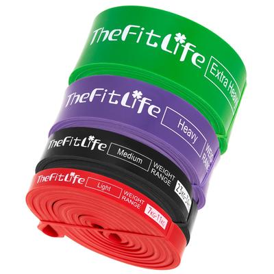 TheFitLife Training Strength Training Tubes Tubes, Tubes, Pull-Up (Red/Black/Purple/Green)