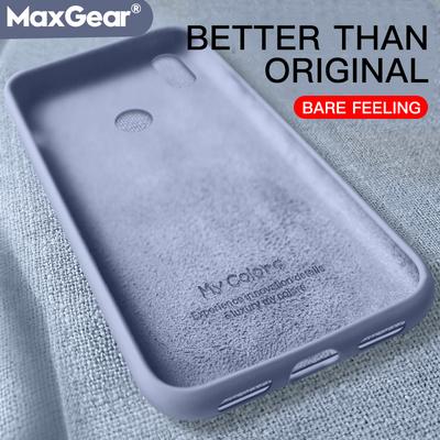 Custodia Originale in Silicone Liquido Per Xiaomi Mi 9 SE 10T Pro 8 Lite A2 9T Mi9 POCO X3 NFC Redmi Note 9S 8T 7 9 Pro K20 7A Copertura Morbida