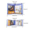 Wall Reference Organizer with 5 Easy-Loading Pocket for Workshop