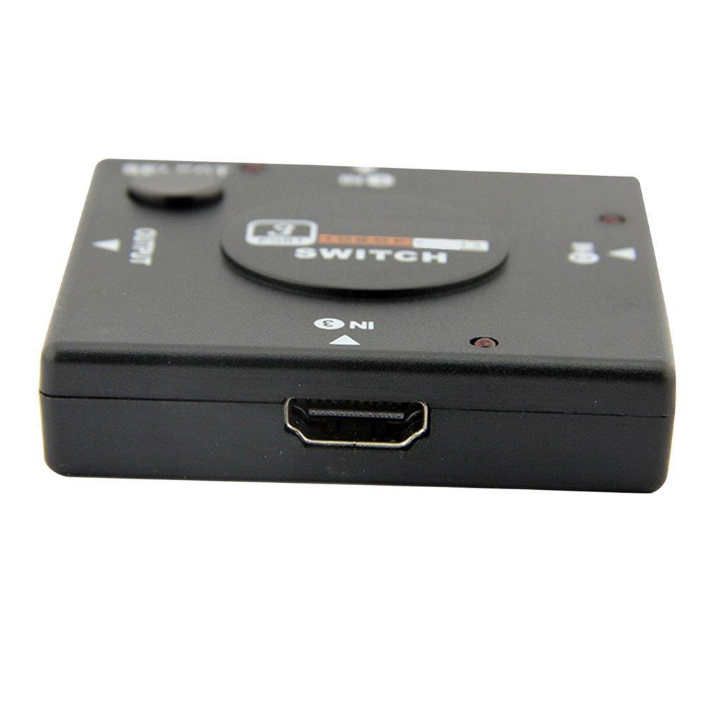 Mini HDMI-compatible Switcher 3 to 1 TV Switch Box 3 Way Selector 1080P 3 in 1 Out HDMI-compatible Splitter Dropshipping Hot