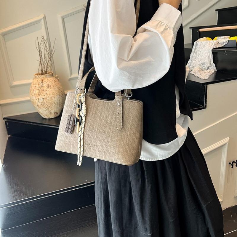 Tasche Damen Herbst und Winter neu vielseitige Schulter Umhängetasche lässig hochwertig tragbare Bucket Bag