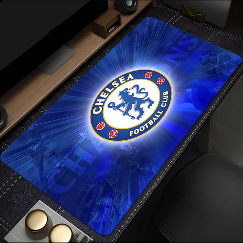 Chelsea Fc Champions League mouse pad, rubber base, esports desk mat, mouse pad for gamers and office use, gaming desk , easy to clean mat