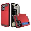 Custodia per Telefono per IPhone 17 Air 16E 16 15 14 Plus 13 12 11 Pro Max Portafoglio con Scomparto Porta Carte Tasca Scorrevole Cover Protettiva