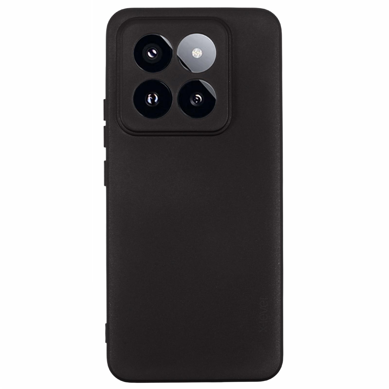 

Guardian Series For Xiaomi 14 Pro Case Anti-Drop Matte Soft TPU Phone Cover Black