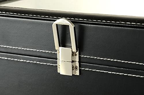 Ansimple Watch Storage Case/Box, Watch Collection Case/Accessory Storage, PU Material (Holds 12 Watches)