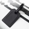 Fashion Genuine Leather Travel Luggage Tag; Airplane Suit Tag; Men's Suitcase Tag; Hotel Room Tag.