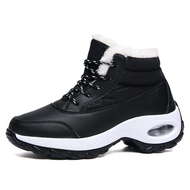 Winter Boots Women's Snow Boots Air Cushion Boots Hight Top Boots Waterproof Outdoor Shoes