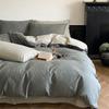 100 High-Grade Pure Cotton Four-Piece Set, Class A Maternal And Infant Grade Cotton Jacquard Quilt Set, Light Luxury Bedding Set