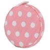 Body Measuring Tape Portable Durable Easy Reading High Accuracy Wide Application Measuring TapePink with White Dot