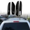 4pcs Roof Rack Bar Rail End Cover Shell Cap For Toyota For 4Runner N210 2003-2009 Car Roof Rack Rail End Covers
