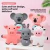 Pet Toy Latex Sound-making White Cow Powder Pig Cute Stress-relieving Dog Toy Will Make Noise Koala-shaped Toy
