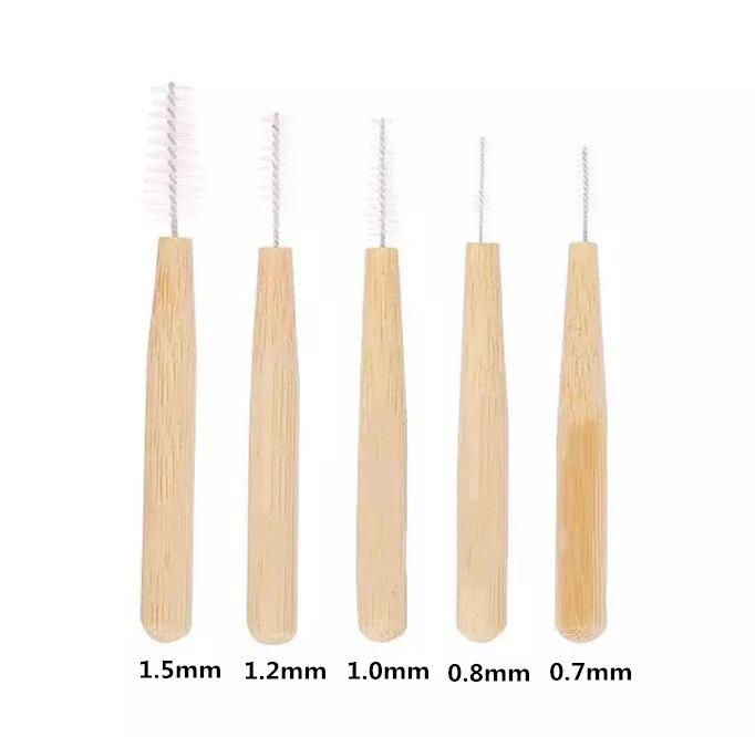 Eco Friendly Biodegradable Bamboo Interdental Brush