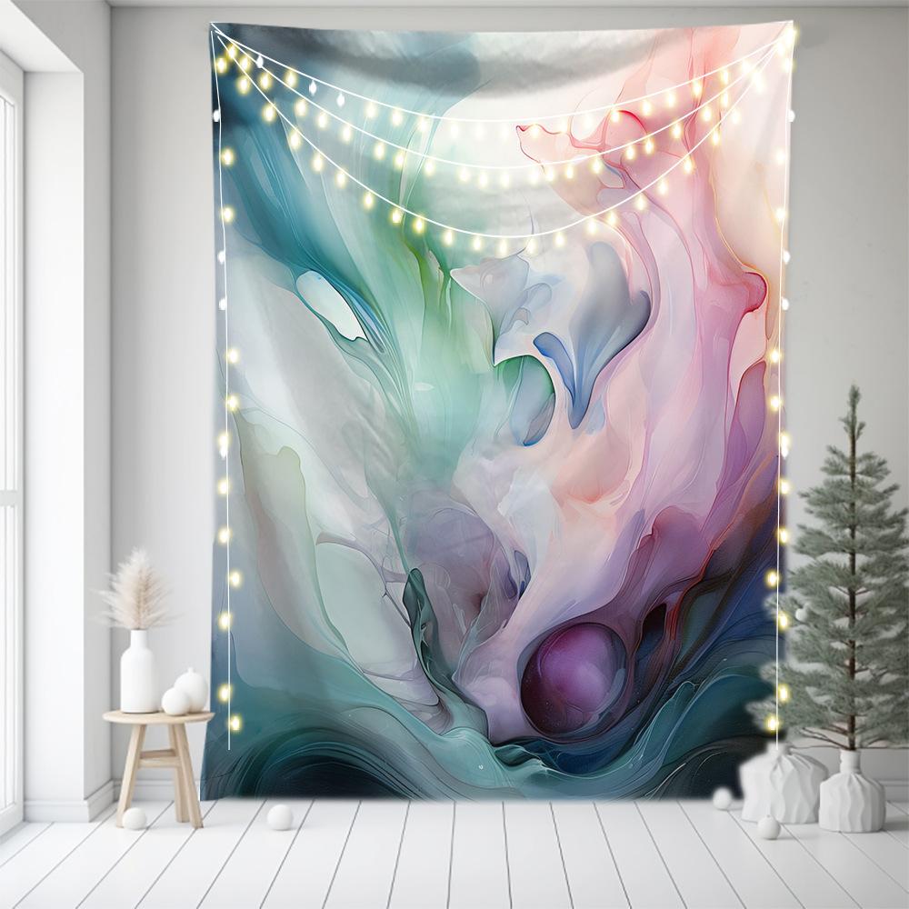 Marble Tapestry Wall Hanging Home Decor Curtain Spread Covers Cloth Blanket Sunset Beach View Giant Cloth Poster Picture