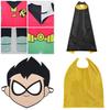 Anime Teen Titan Robin Kostüm für Jungen Perfekter Superhelden-Cosplay-Jumpsuit**