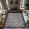 Geometric Pattern Doormat Indoor Outdoor Rug Washable Floor Mat Entrance Carpet Home Decor Modern Abstract Area Rug Non Slip