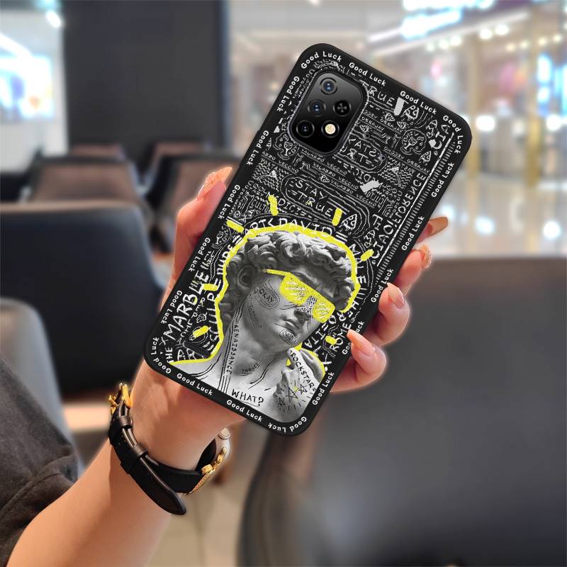 Cute Durable Phone Case For UMIDIGI Bison X10 Silicone Dirt-resistant TPU Cartoon Anti-knock Soft Case Protective Cover
