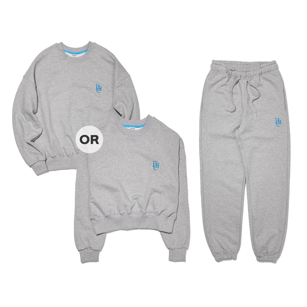 PAPERBOY [Set] Women'S Pbc Sweat Set-Melange