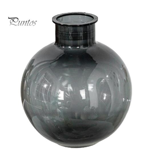 Klarer Wasserpflanzenbehälter Runder Harz-Vase, Transparenter Kugel-Blumentopf mit Jute-Glasvase für Blumenbogen, Moderner Kunststoff-Pflanztopf