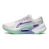 Li Ning Lijun 7 Shock Absorption Low Top Running Shoes Women sneakers White Purple ARZT004-13