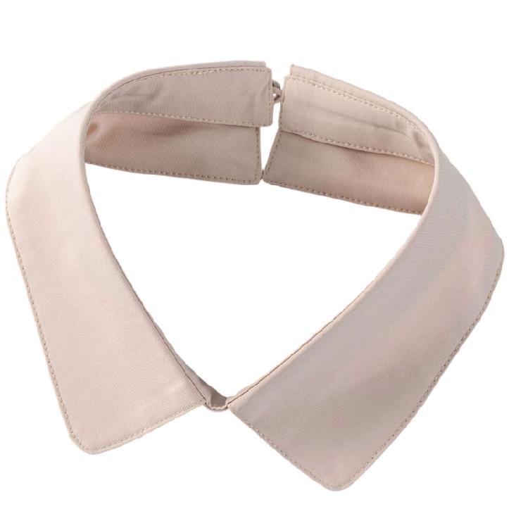 

Breathable False Collar For Tops Lightweight Fabric Removable Collar Blouse Accessory Suitable For Daily Wear абрикосовий