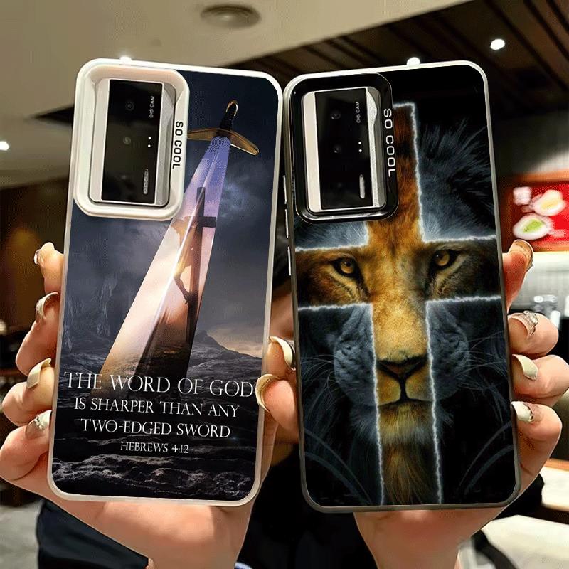 God Jesus Pray Cross Bible Shockproof Phone Case for Xiaomi Poco X7 X6 X5 X3 Pro F7 Ultra M8 Redmi 15C 15 14C 13C 12C 10C 13 12