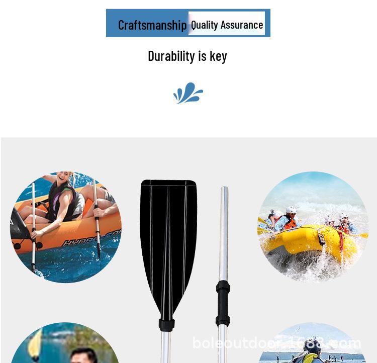 Aluminum Alloy Kayak & Boat Paddle for Inflatable Boats, Paddleboards, and Plastic Rowboats - Fast Delivery