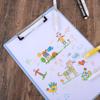 12 Pack Plastic Clipboard Assorted Colors Office Clipboard 12.5 X 9 Inch