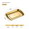 Stainless Steel Buffet & Barbecue Plate for Meat & Vegetables