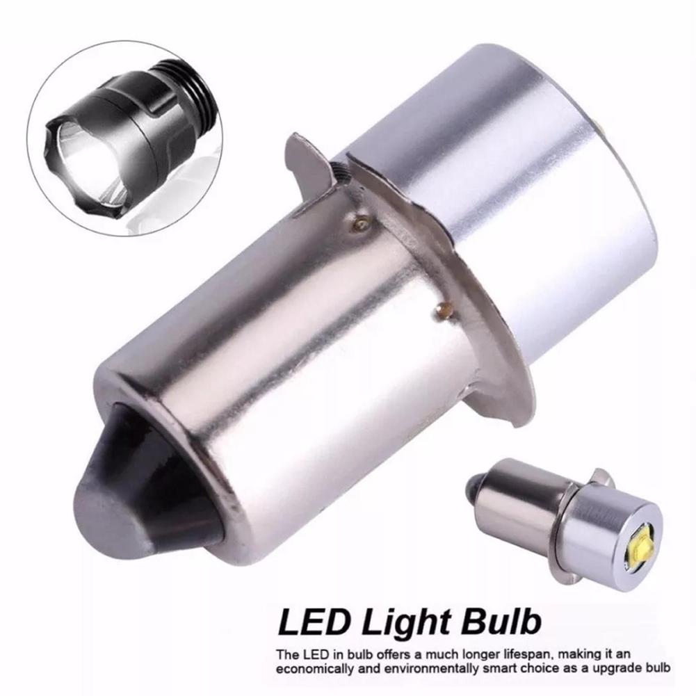 P13.5S E10 BA9S Base 5W LED Upgrade Bulbs White Maglite Flashlight 6500K 3W DC6V-24V Replacement Bulbs Torches Work Lamp Bulbs 7