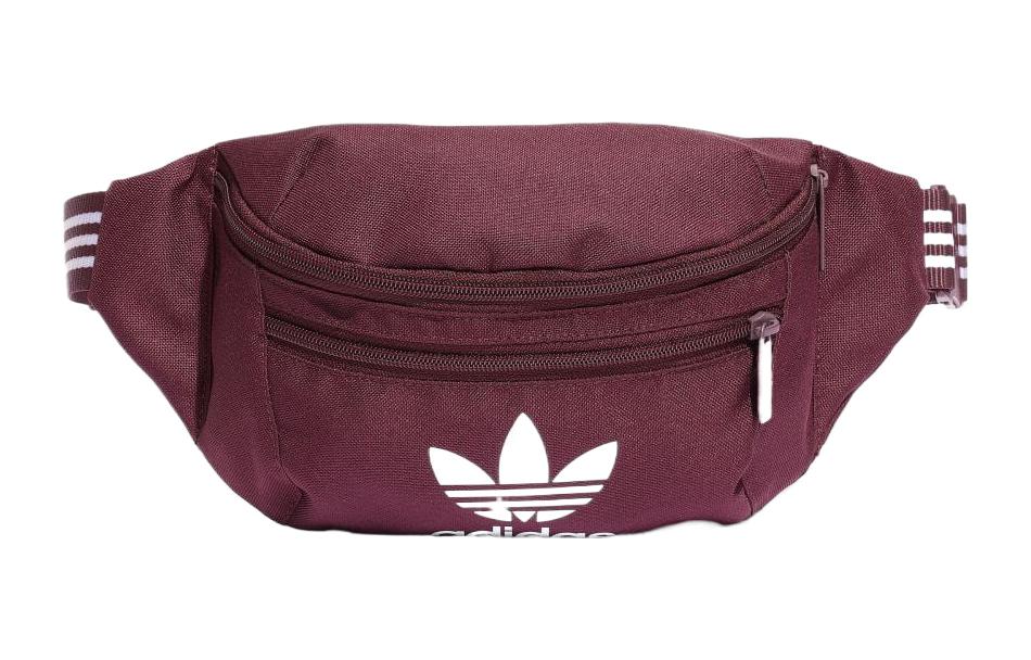 Adidas Originals Trefoil Recycled Polyester Shoulder Bag, Crossbody Bag, Fanny Pack Regular Unisex Chestnut IL4816