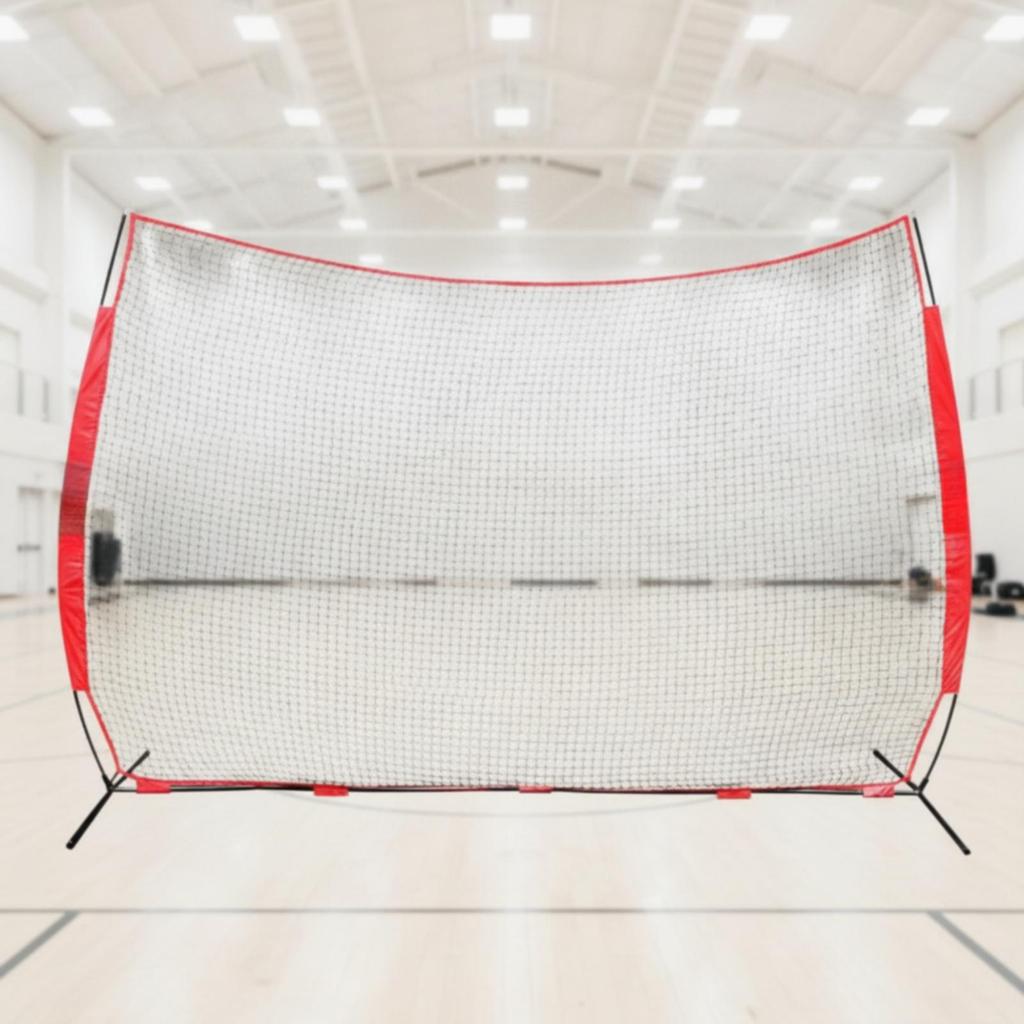 Baseball Pitching Screen Reinforced Net Batting for, Coaches, Backyard,