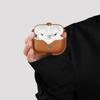 For Airpods Pro3 Case Leather Business Earphone Case Headset Shell Headphone Cover For Apple Air Pod2 3 Pro 2nd Generation