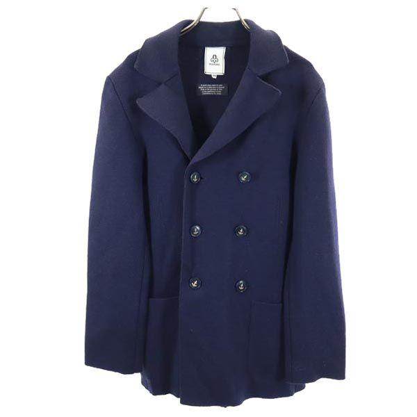 Mando Made in Japan wool Knit jacket 38 Navy Men's Used