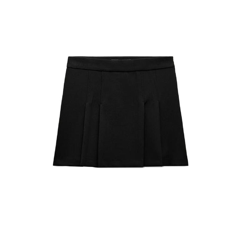 

Fall and Winter New Women s Clothing Fashion Wind Casual Pleated Decoration Elegant Simple Commute Casual Culottes 1478025 Black L