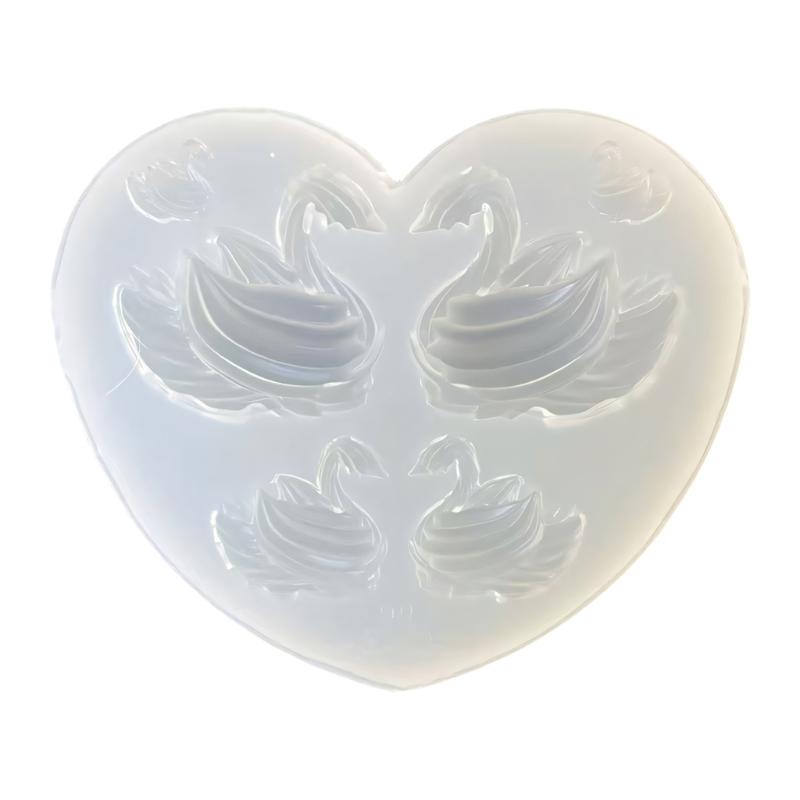 Food Grade Silicone Swan Mold Handmade Craft Supplies Perfect For Cake Decorating And Handmade Art Projects 1