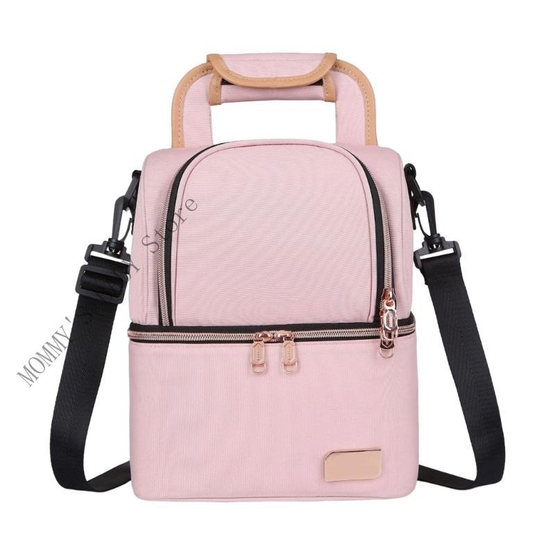 H3CD Splashproof Bag Insulated Bottle Coolers Backpack Breastmilk Bottle Coolers Bag