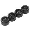 4 Pcs 2.2 Inch Wheel Rim Hub Aluminum for Traxxas Defender for Axial SCX10 SCX10 II 90046 90047 1 10 RC Crawler