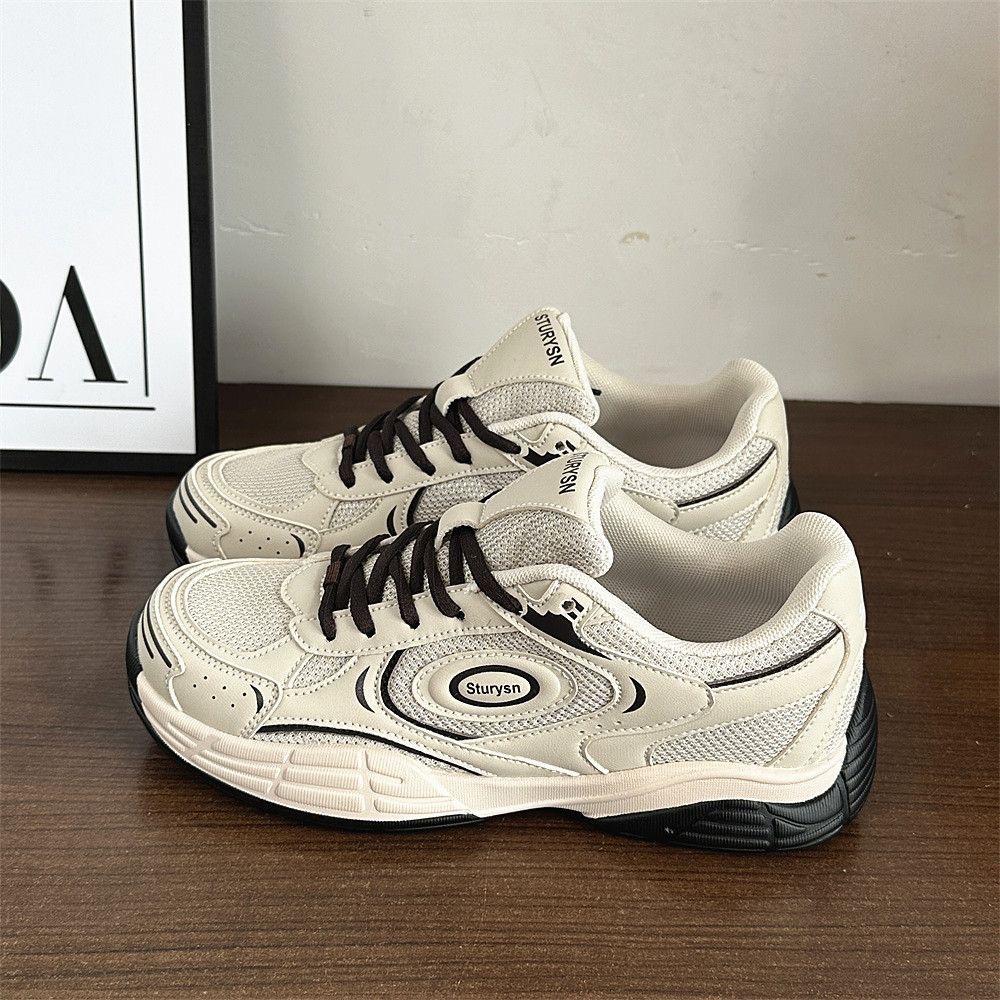 

Korean version of fashion niche mesh breathable trend sneakers women s ins street shooting retro platform casual dad shoes summer 36