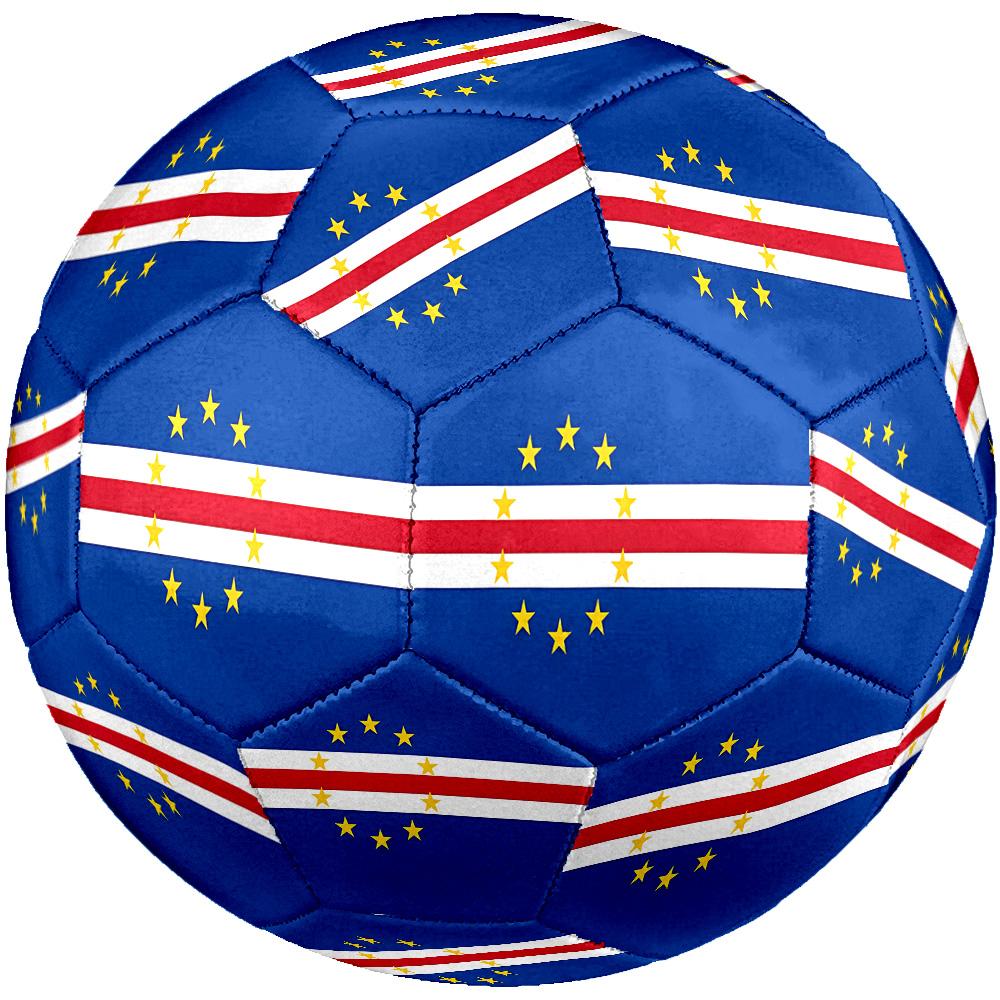 Nationale Vlag Voetbal Maat 5 Voetbal Machine-gestikt Binnen/Buiten Universele Voetbal Perfect Herdenkingsgeschenk voor Voetbalfans