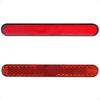 evermotor Reflector Reflector Bike Paste Mini Small Red Bicycle (2