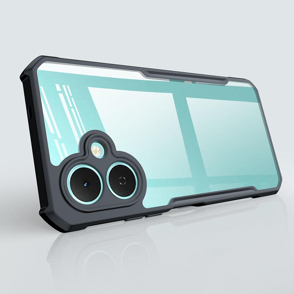 XUNDD For TECNO Spark Go 2 4G/Pop 10 Case Dropproof TPU+Acrylic Clear Back Phone Cover