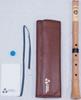 Japanese Flute Shakuhachi YUU 1.8 Key D Beginner Set W Case Japan