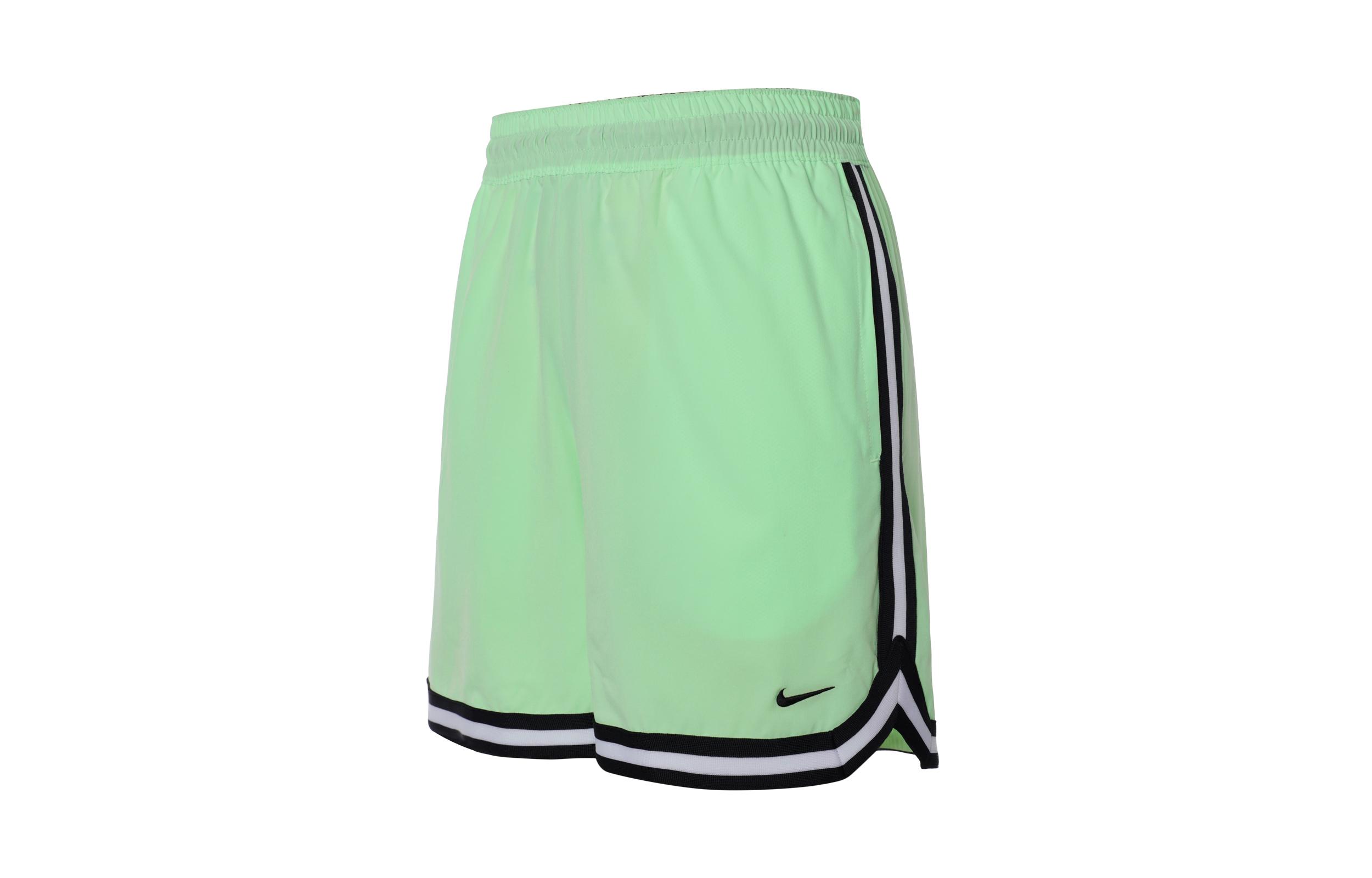 Nike DNA DRI FIT Basketball Shorts Men s Neon Green FN2660-376 L