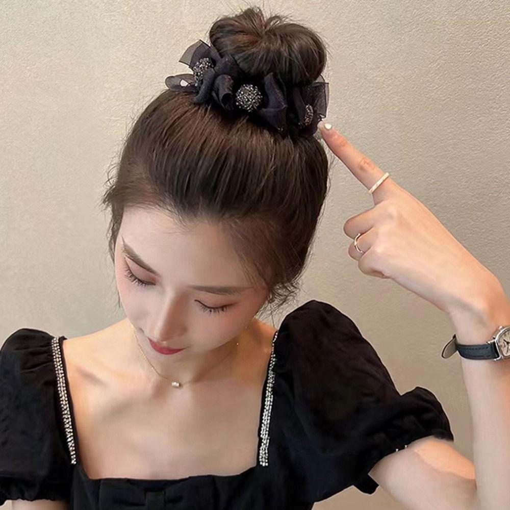 Clip Hair Tie Hair Claw Bow Hair Clip Korean Style Headwear Bownot Hairpin Female Hair Accessories