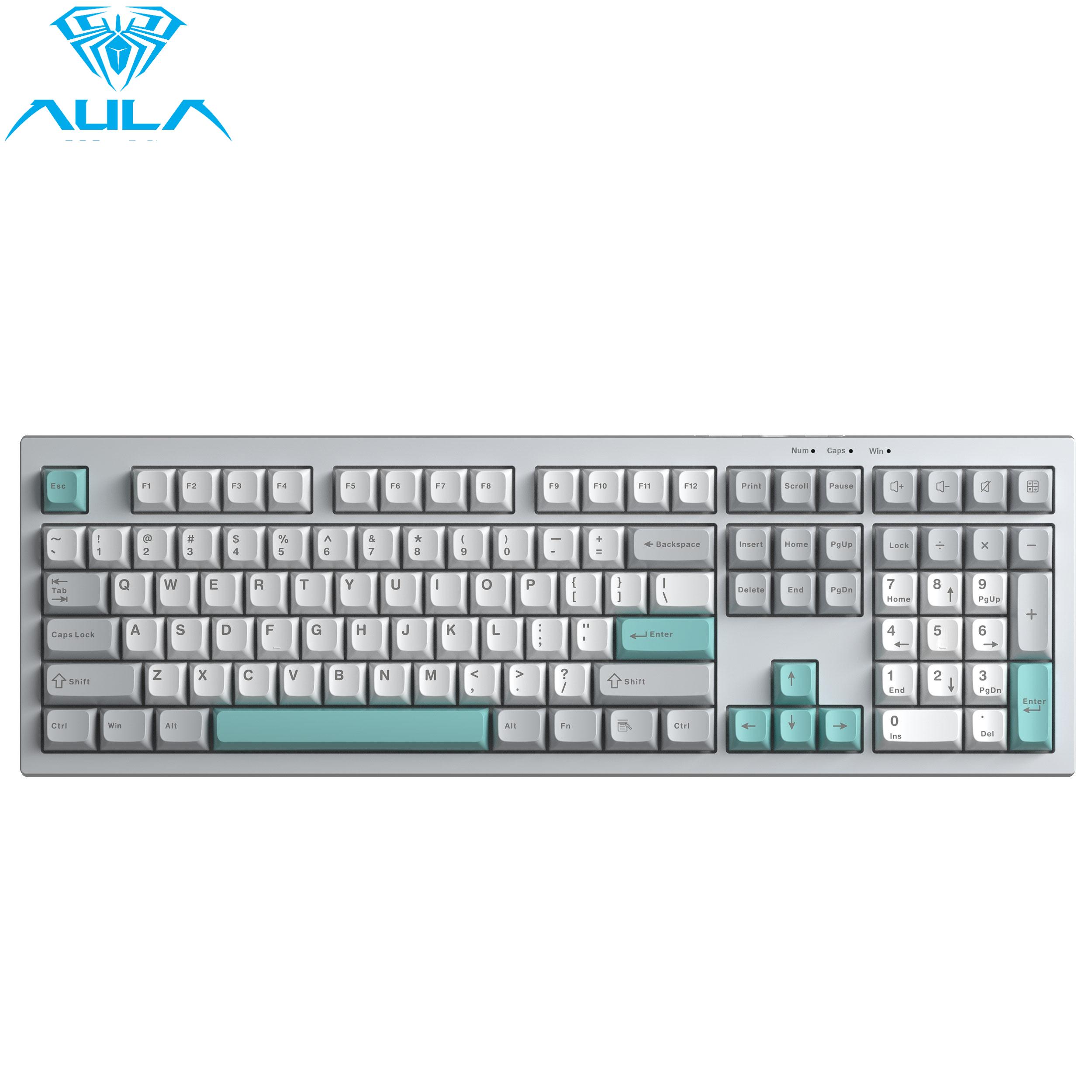 AULA S102 Wired Silent Membrane Gaming