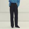 BRINGMYTHINGS House Pintuck Long Wide Slacks_Black
