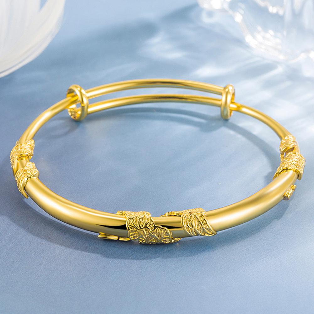Classic Temperament Push-pull Acacia Vine Bracelet, Vine Plant Shape Design, High-end Sense, Fashionable Matching for Women
